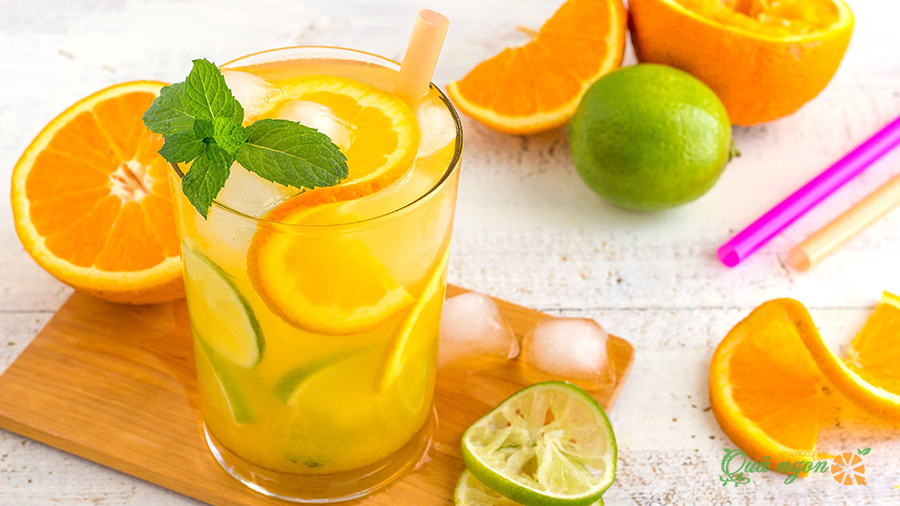 Cách pha chế cocktail mojito cam