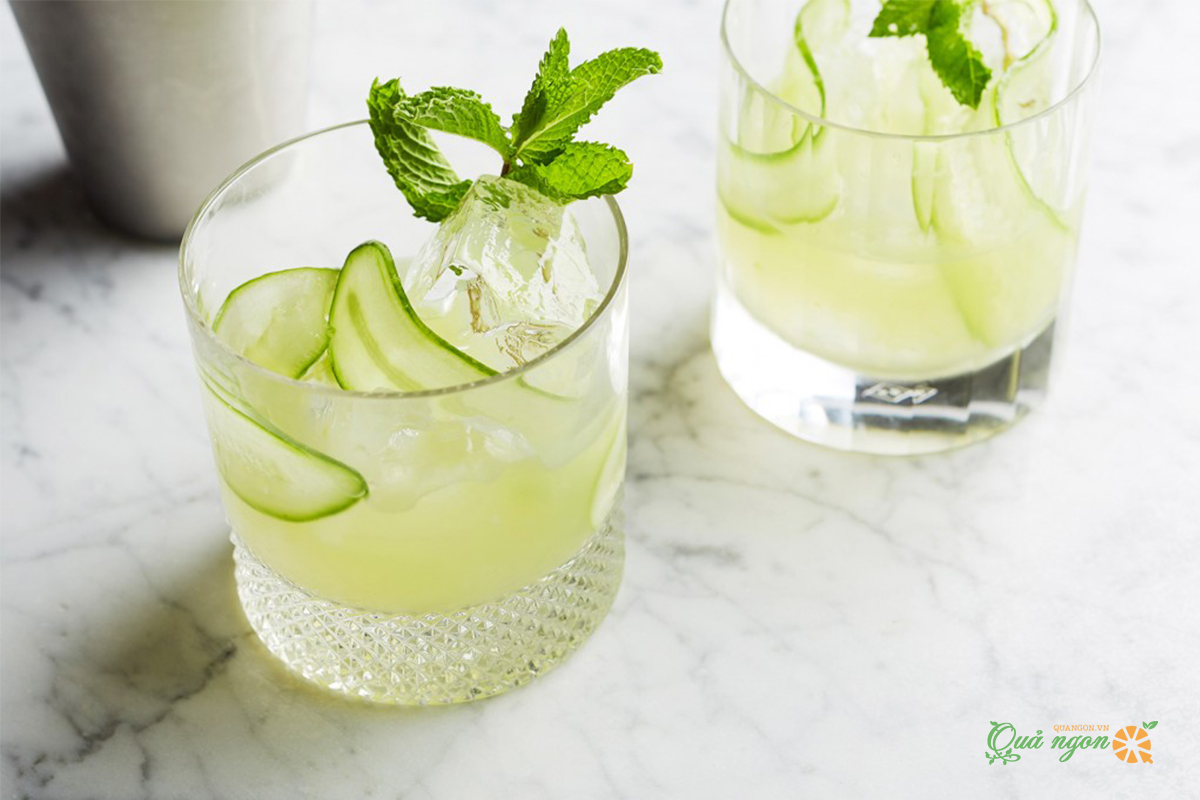 Cách làm cocktail dưa chuột tươi mát nhất