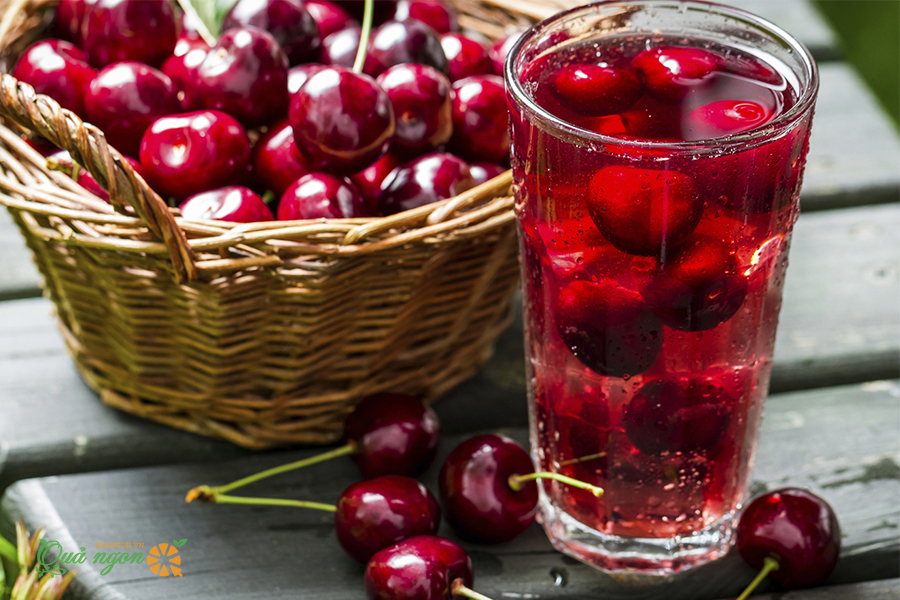 Cách làm nước ép cherry
