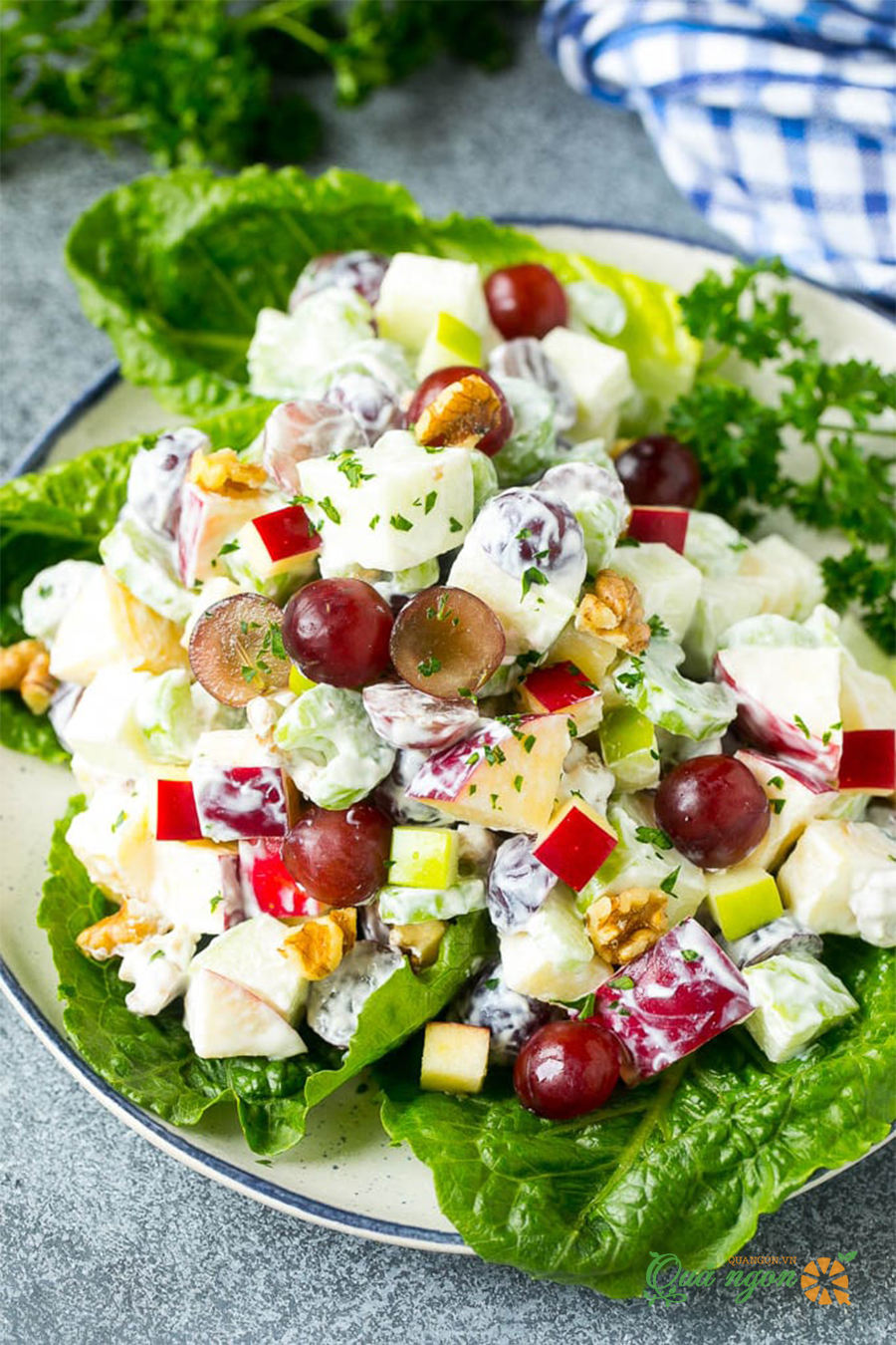 Công thức làm salad trái cây sốt mayonnaise