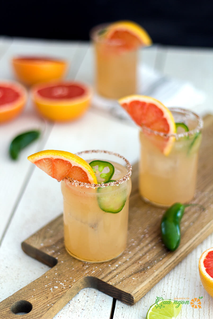 Cocktail Margarita bưởi