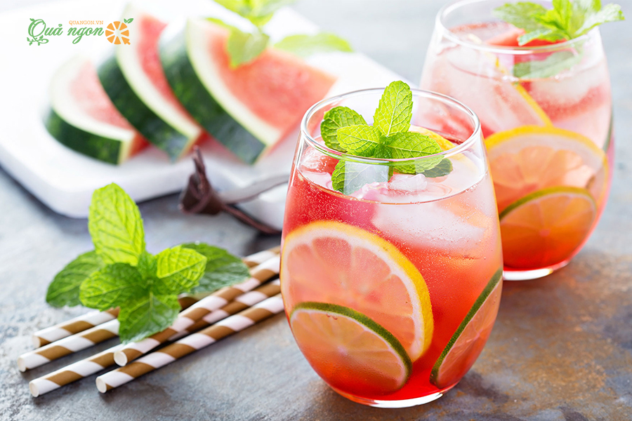 Cách làm Mojito dưa hấu theo công thức cổ điển