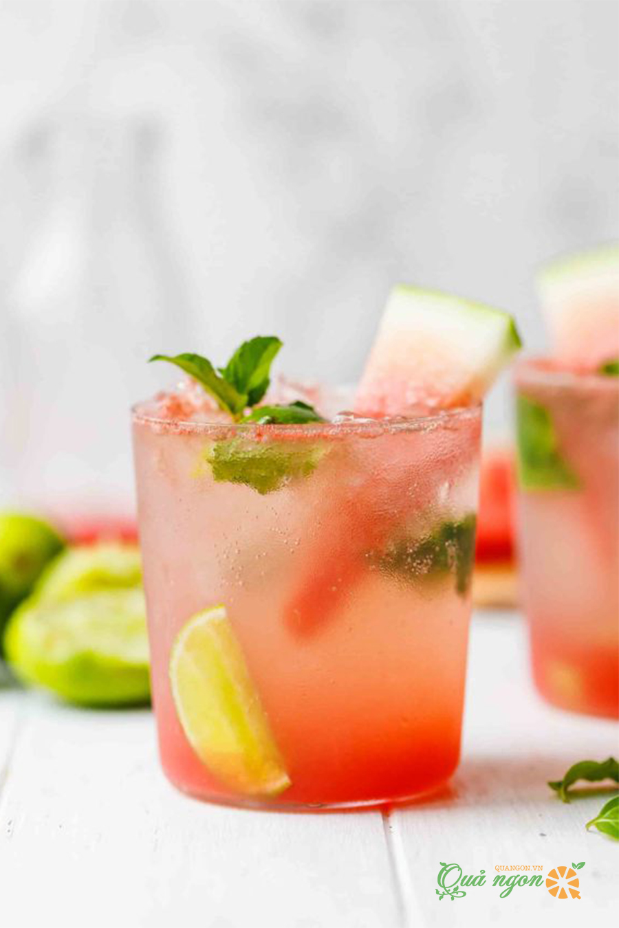 Cách làm Mojito dưa hấu theo công thức cổ điển