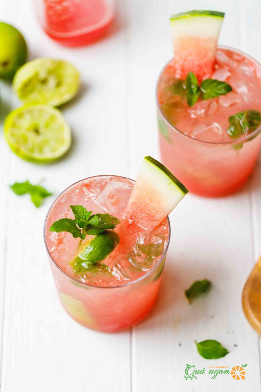 Mojito dưa hấu theo công thức cổ điển