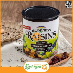 Nho khô thập cẩm Sunview Raisins Mỹ 425g
