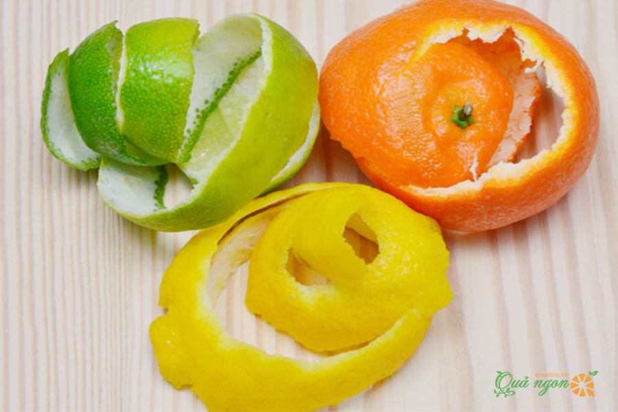 Top 9 các loại vỏ trái cây có tác dụng tốt cho sức khỏe
