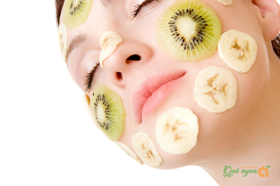 Kiwi và chuối là các loại trái cây tốt nhất cho làn da