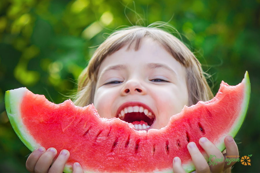Dưa hấu là một loại trái cây tốt cho răng miệng vì nó chứa nhiều vitamin C 