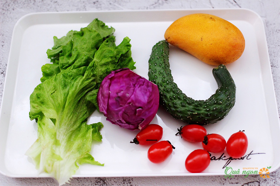 Nguyên liệu làm salad