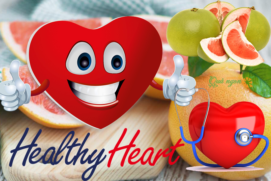 Bưởi là loại trái cây tốt cho sức khỏe tim mạch