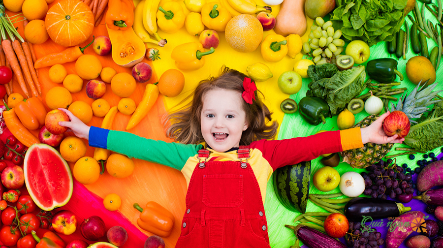 Trái cây giúp cải thiện sức khỏe đường ruột của trẻ nhỏ