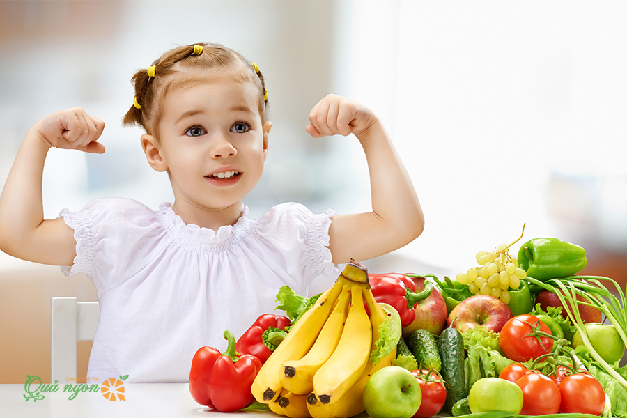 Trái cây giúp cải thiện sức khỏe đường ruột của trẻ nhỏ