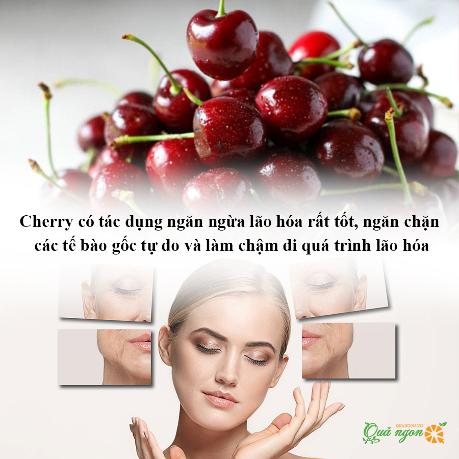 9 Lợi ích sức khỏe ấn tượng của quả cherry