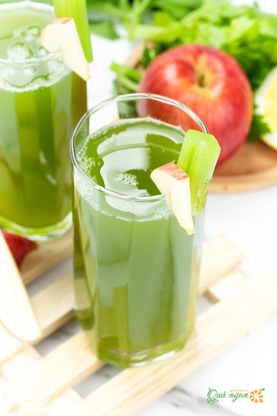 Công thức nước ép táo cần tây tốt cho sức khỏe