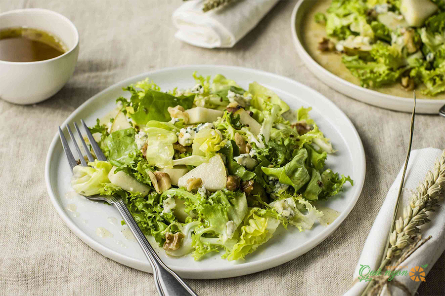 Cách làm salad lê rau xanh lý tưởng vào mùa thu đông