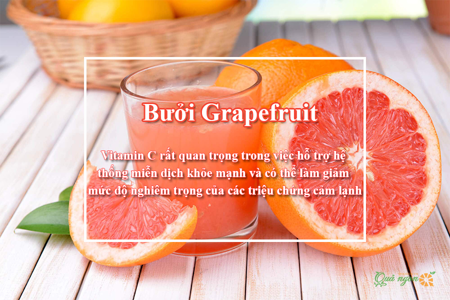 10 Lợi ích sức khỏe tuyệt vời của bưởi đỏ Grapefruit