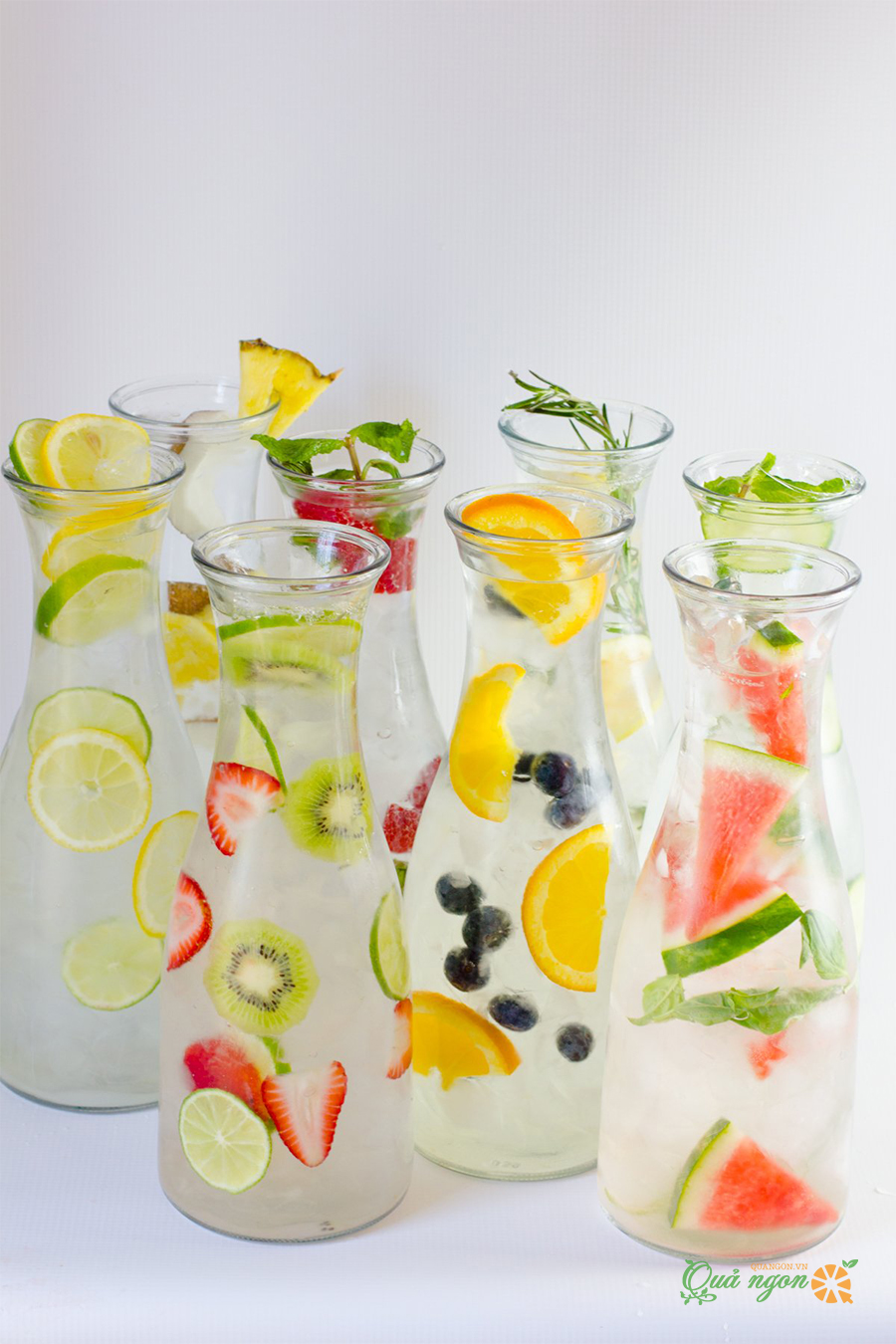 8 Công thức nước ngâm trái cây Infused Water dễ dàng