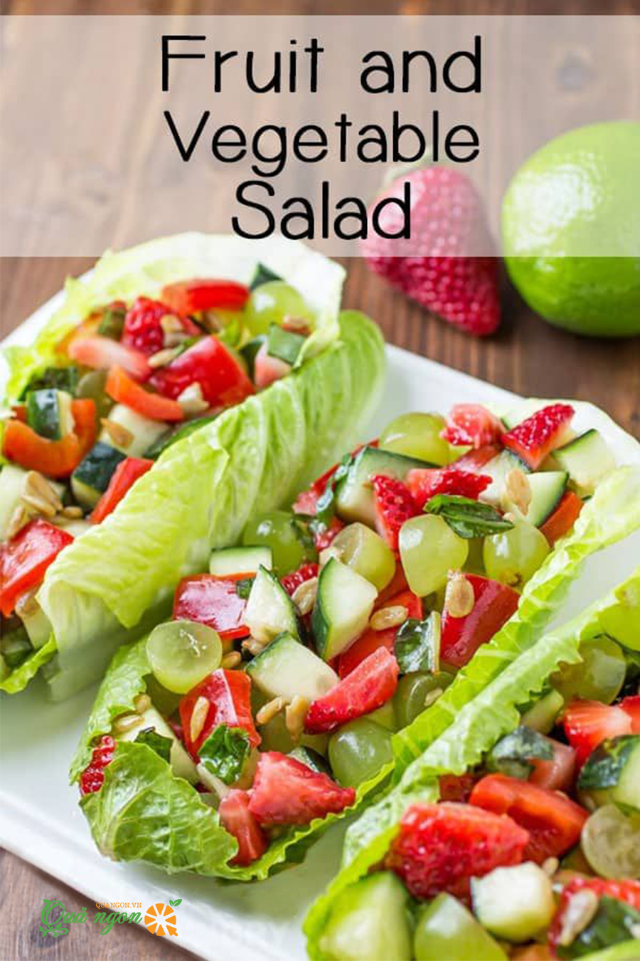 Công thức salad trái cây rau củ mùa hè