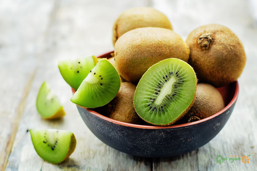 Kiwi - Chứa lượng lớn kali, magie và canxi, lại giàu vitamin C