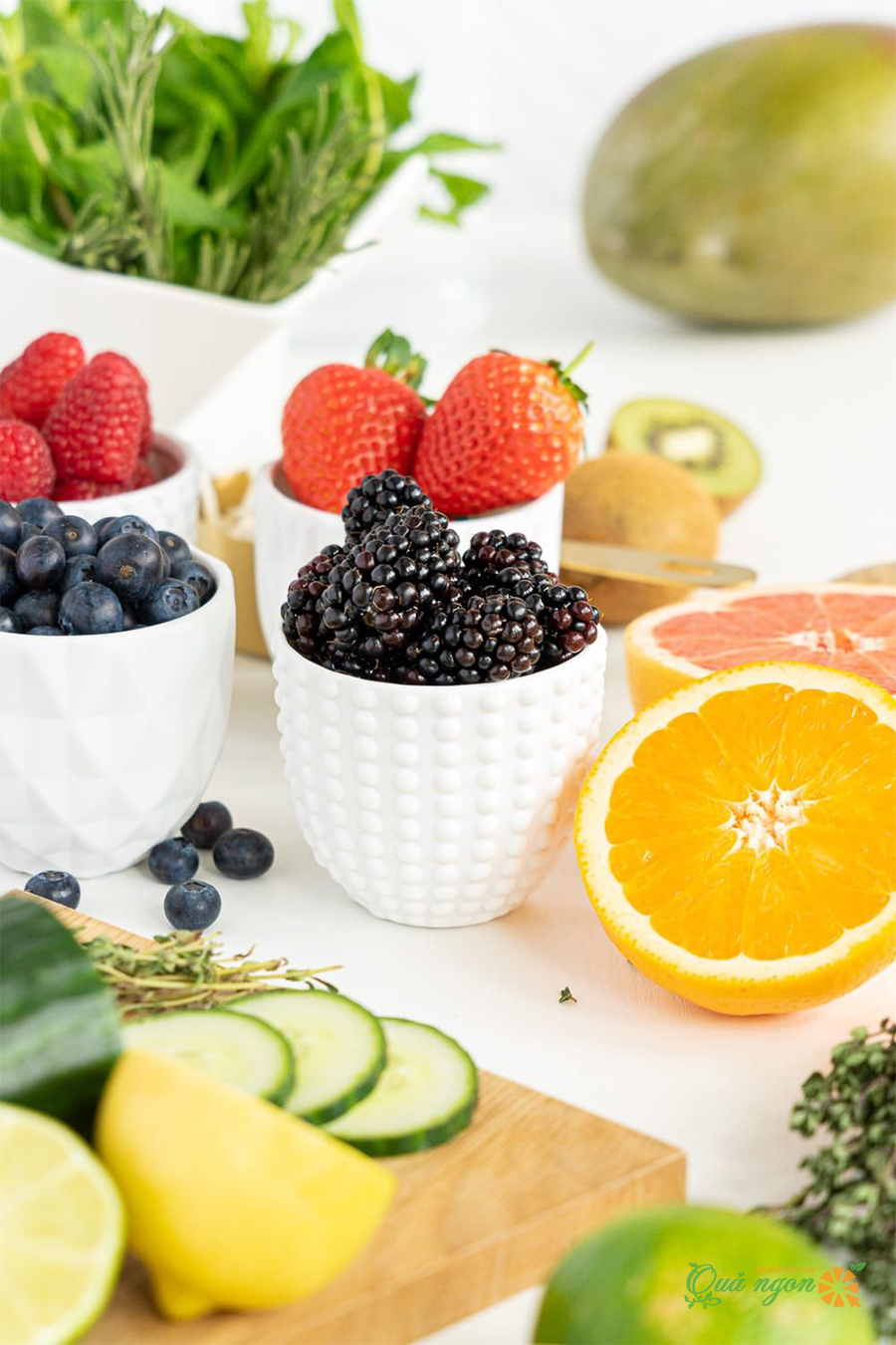 6 Công thức nước ngâm trái cây vô cùng sảng khoái