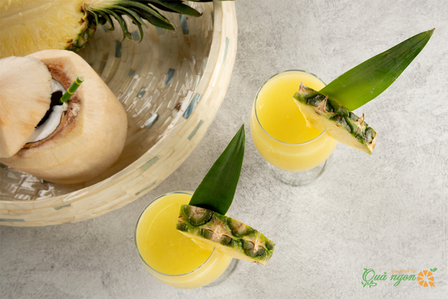 Cocktail Pina colada: Nước ép dứa dừa giải khát mùa hè